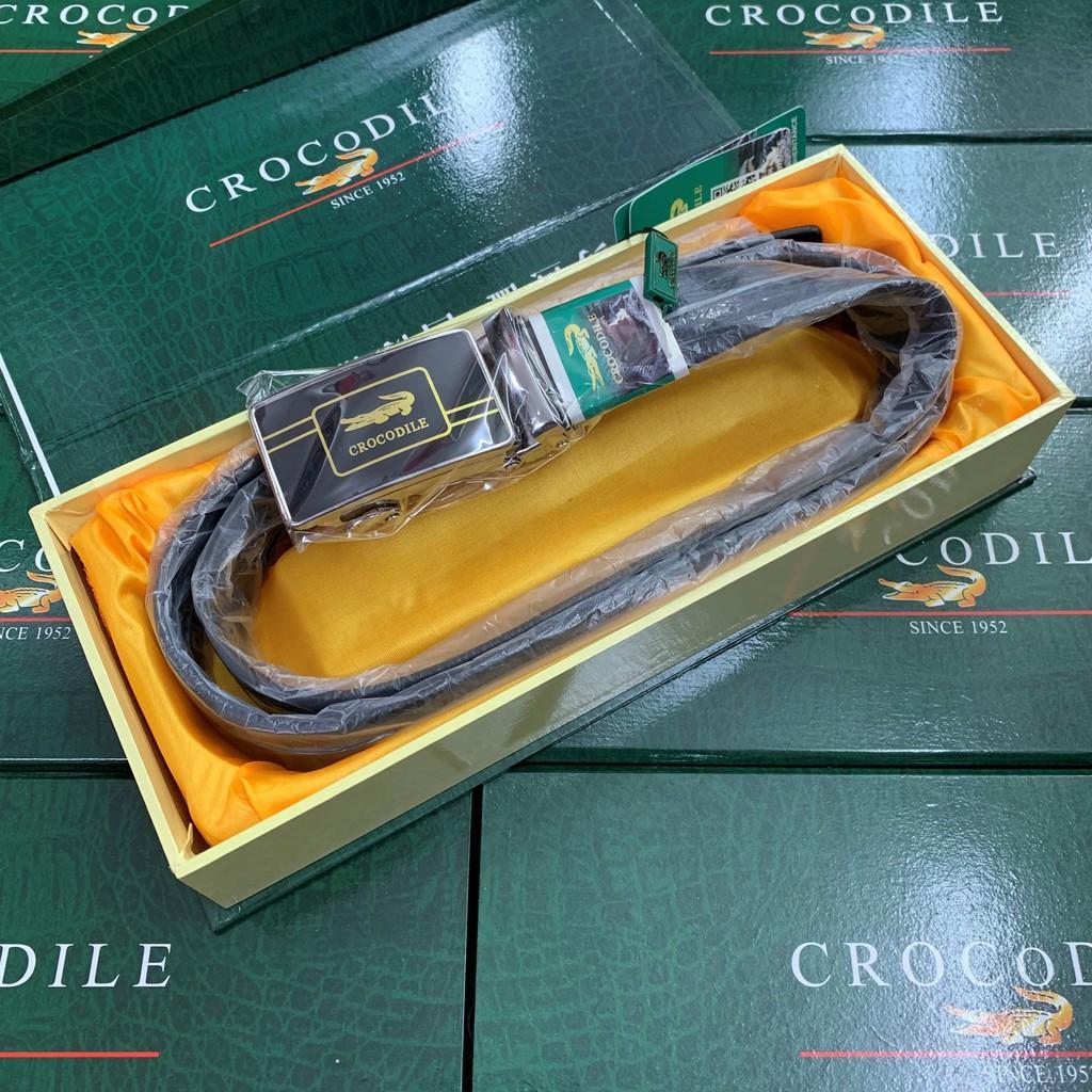 Thắt Lưng Cá Sấu Nam Cao Cấp Crocodile