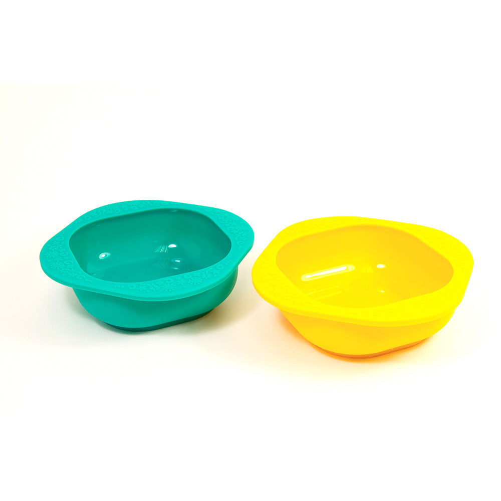 Bát Ăn Dặm Silicon Set 2 Cái Cho Bé Marcus & Marcus - Lola & Ollie