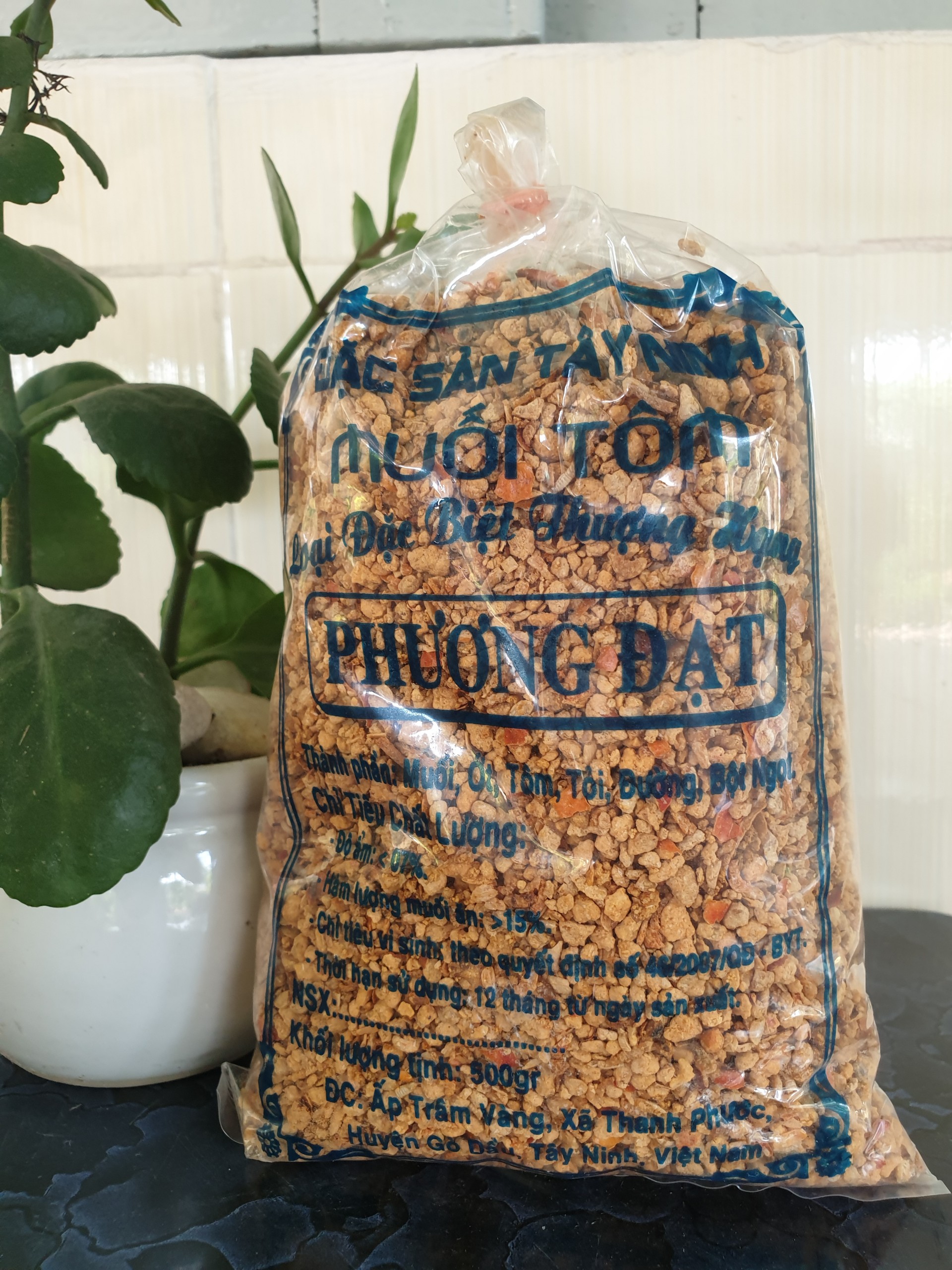 [HCM]500 gram Muối Tôm Tây Ninh - Loại Thượng Hạng
