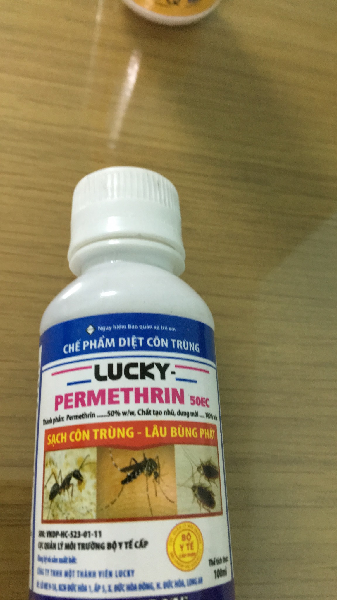 Chế phẩm diệt côn trùng lucky lọ 100ml