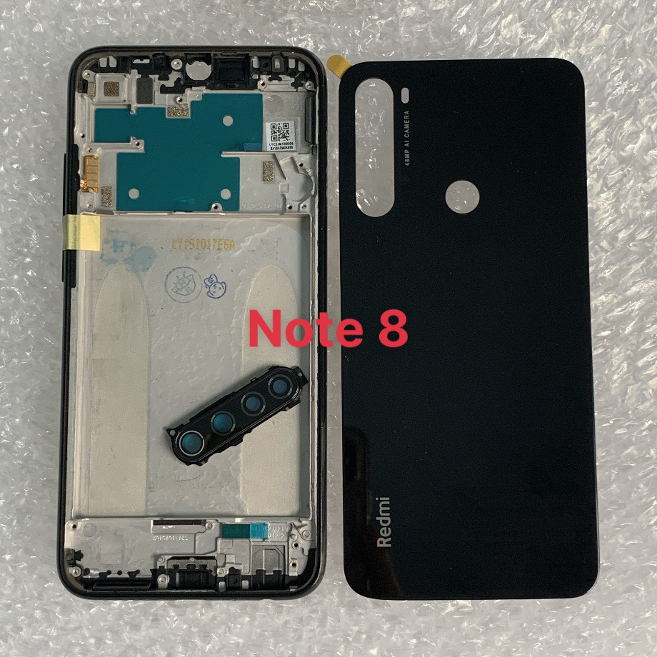 Bộ vỏ xiaomi redmi note 8 zin
