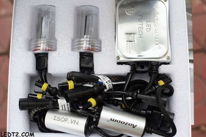 [LEDT2 ISOP] X-Nova HID Xenon Conversion Kit 55w tăng sáng +500% [Số lượng: 1 cặp] [Bảo hành 2 năm]