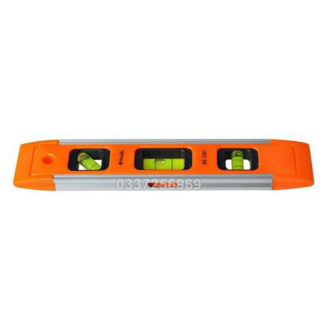 Thước Thủy mini 230mm Asaki Nhật bản AK-2561