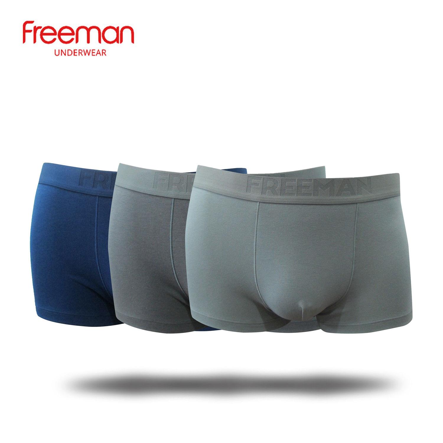 COMBO 3 QUẦN BOXER NAM FREEMAN BO501