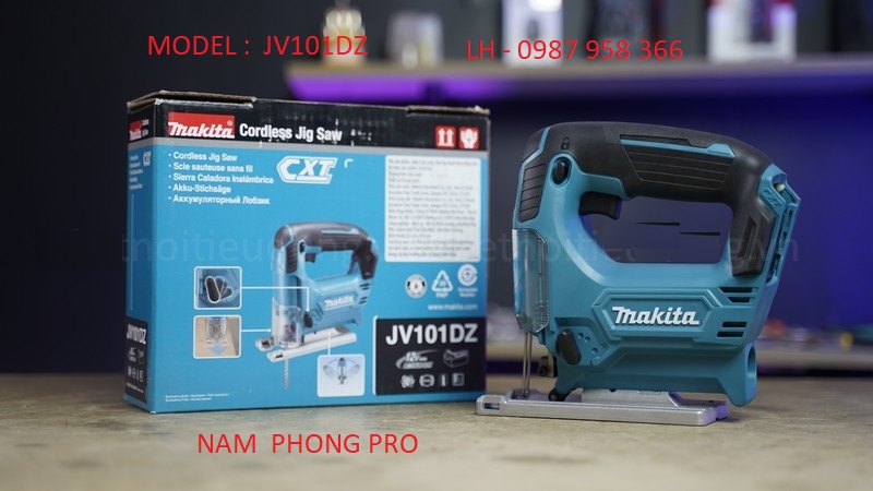 Máy cưa lọng dùng pin Makita JV101DZ