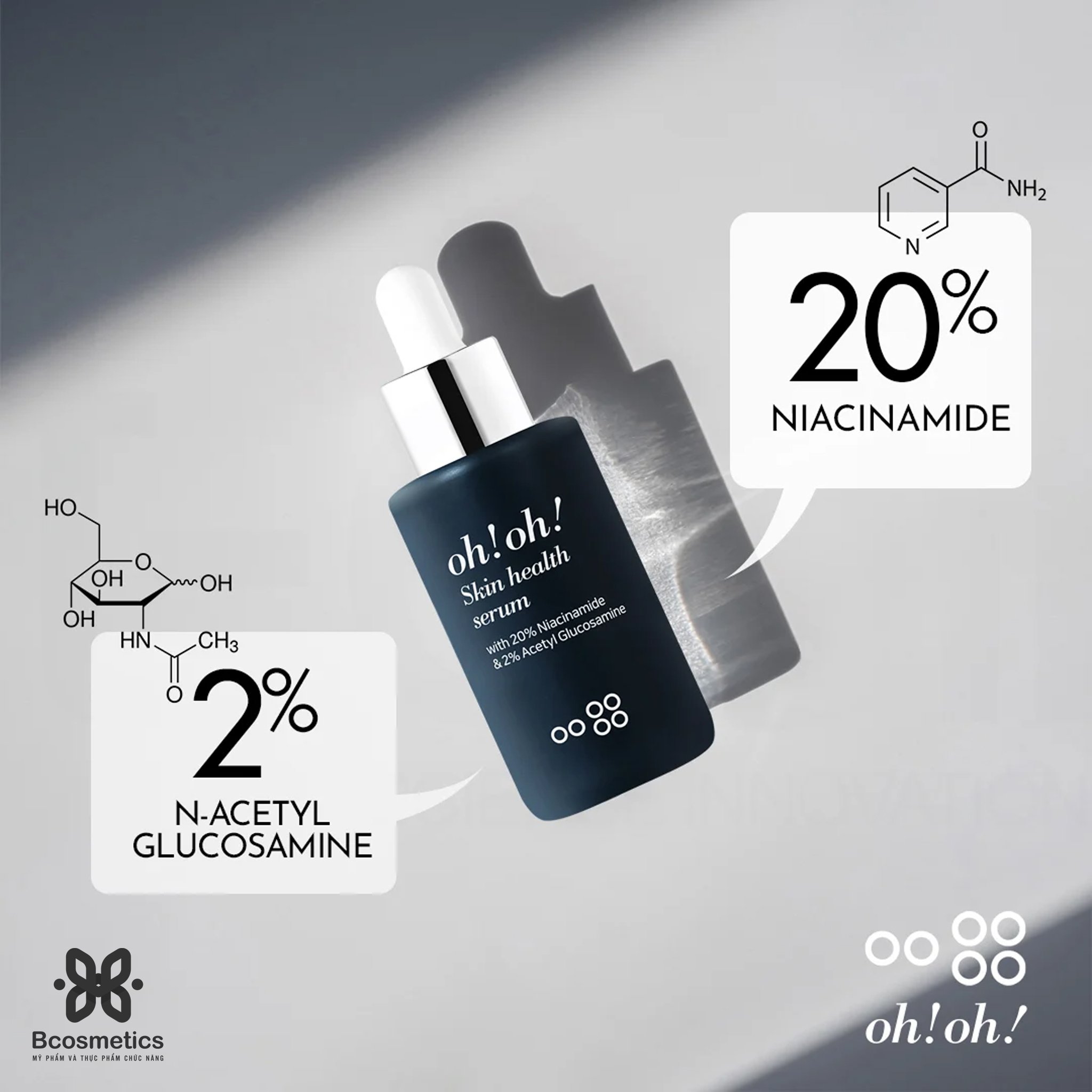 Serum Oh!Oh! dưỡng sáng da, giảm thâm nám 30ml