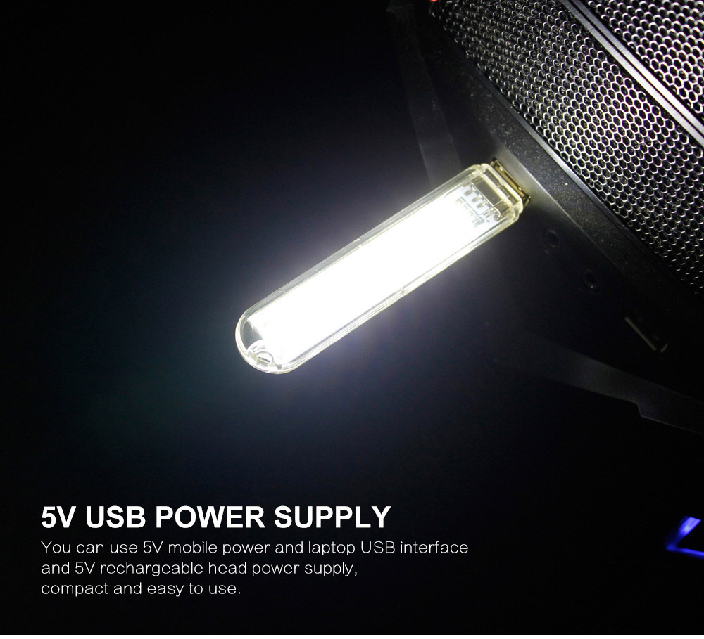 Đèn Led 3 bóng, 8 bóng, 24 bóng cắm cổng USB siêu sáng (thích hợp để bàn học, đọc sách đầu giường, soi sáng khi cúp điện)