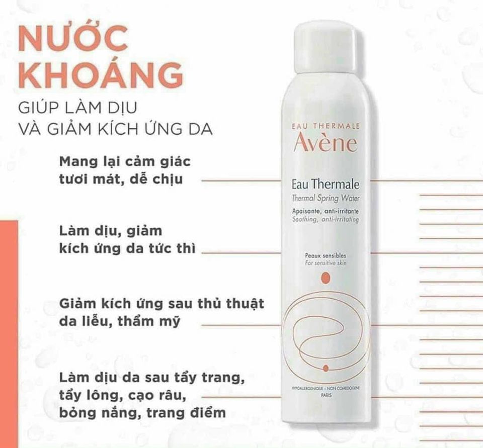 Xịt khoáng Avene 300ml