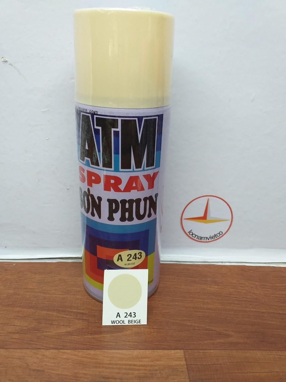 Sơn xịt ATM màu kem đậm A243 | Lazada.vn
