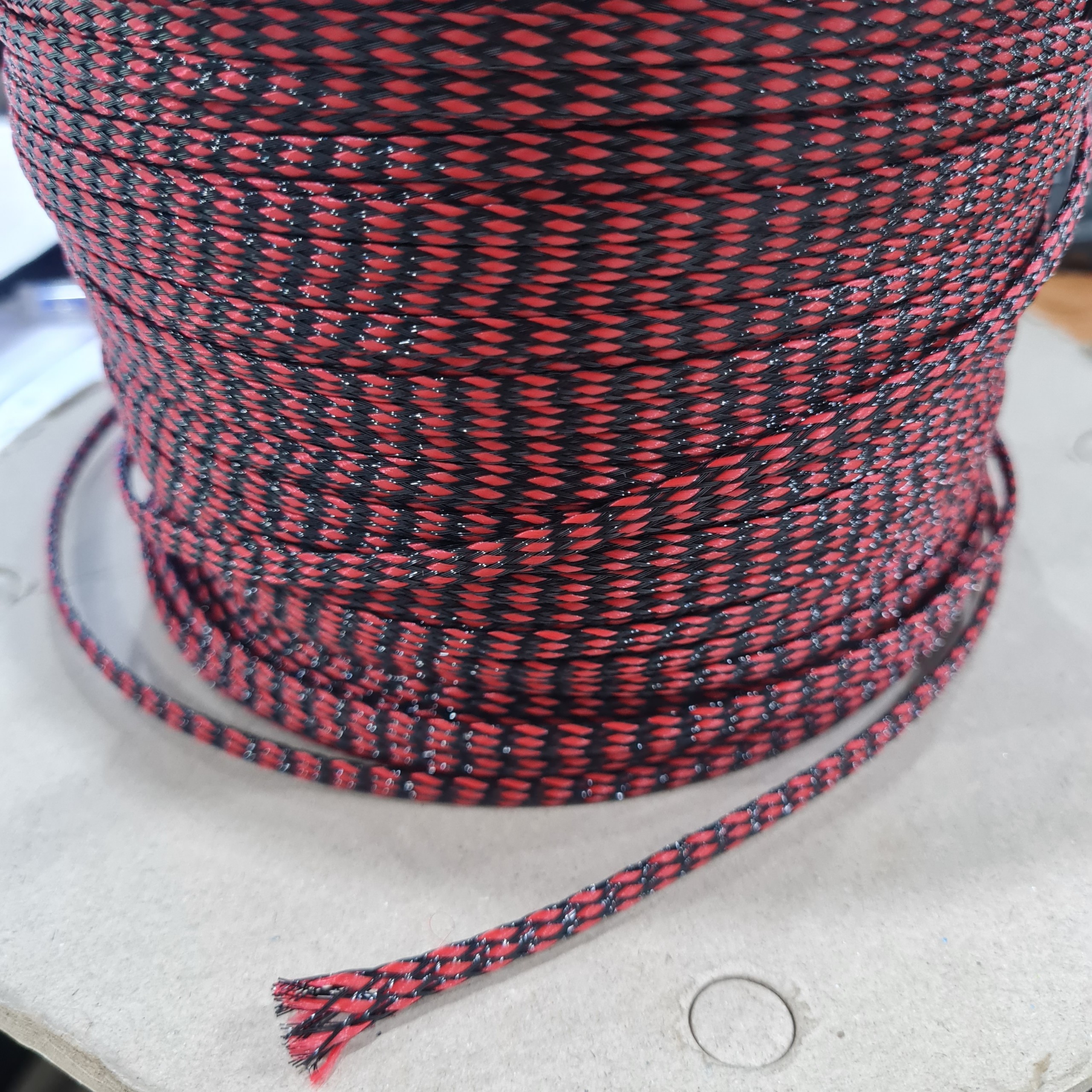 Dây xác rắn vải bọc ngoài dây âm thanh- Phi 6mm, 8mm, 12mm, 15mm, 16mm- bán theo mét