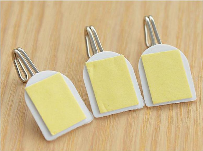 [HCM]Móc Dán Tường Cho Vật Dụng Nhẹ - Vỉ  6 Cái
