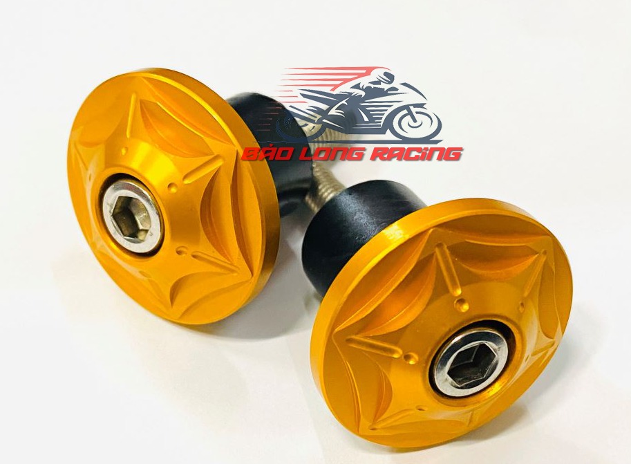 Gù tay lái Titan Gr5 màu Vàng gắn xe máy Sirius,Wave,Exciter,Sonic,Raider,Satria....