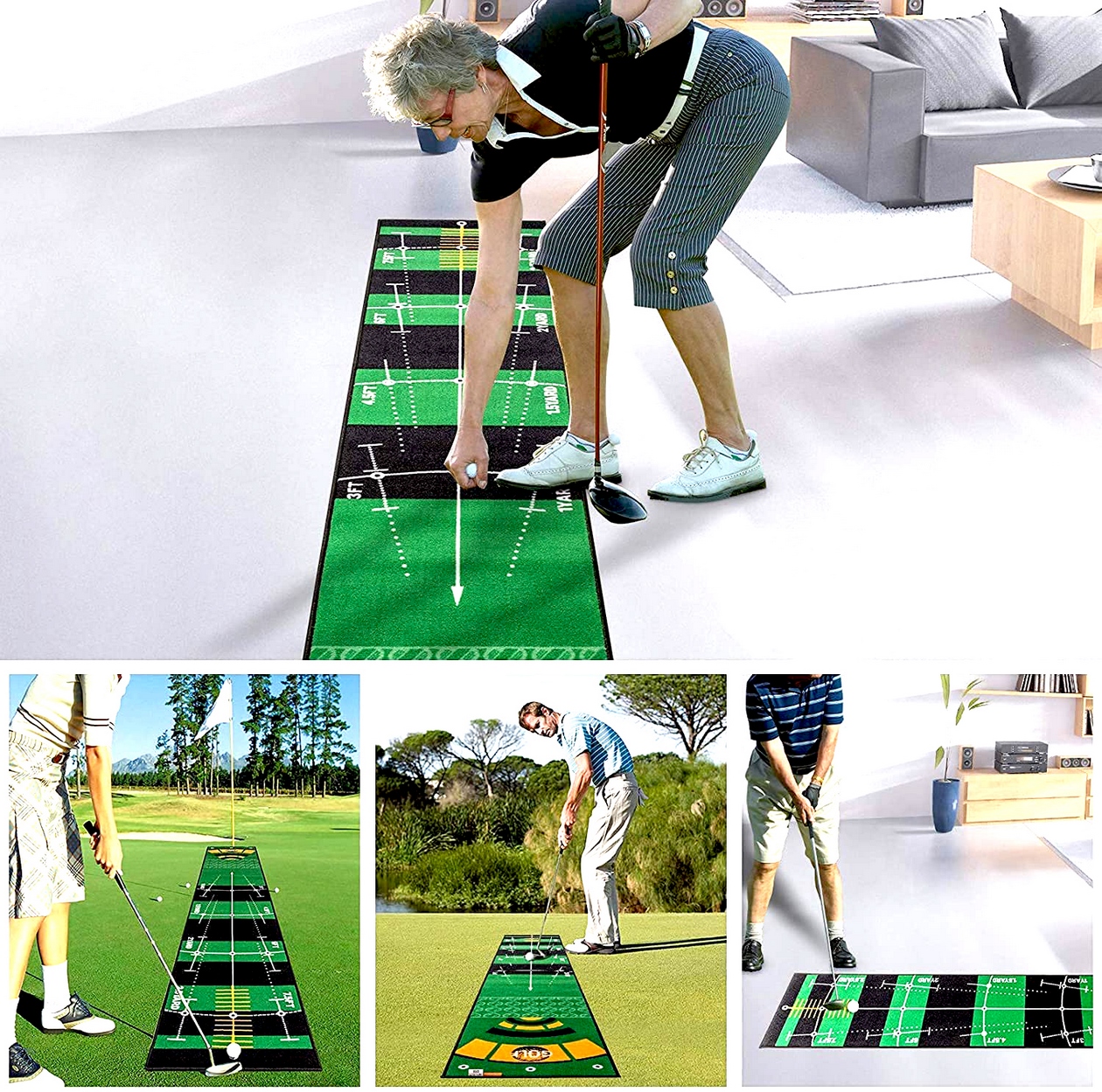 Thảm golf putting thế hệ mới - Loại 1 hàng nhập khẩu