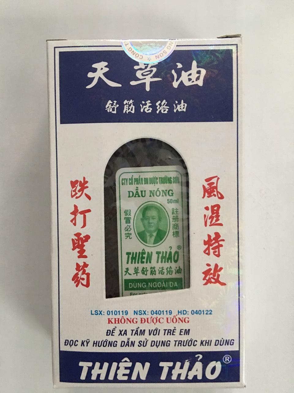 Dầu nóng Thiên Thảo 50ml