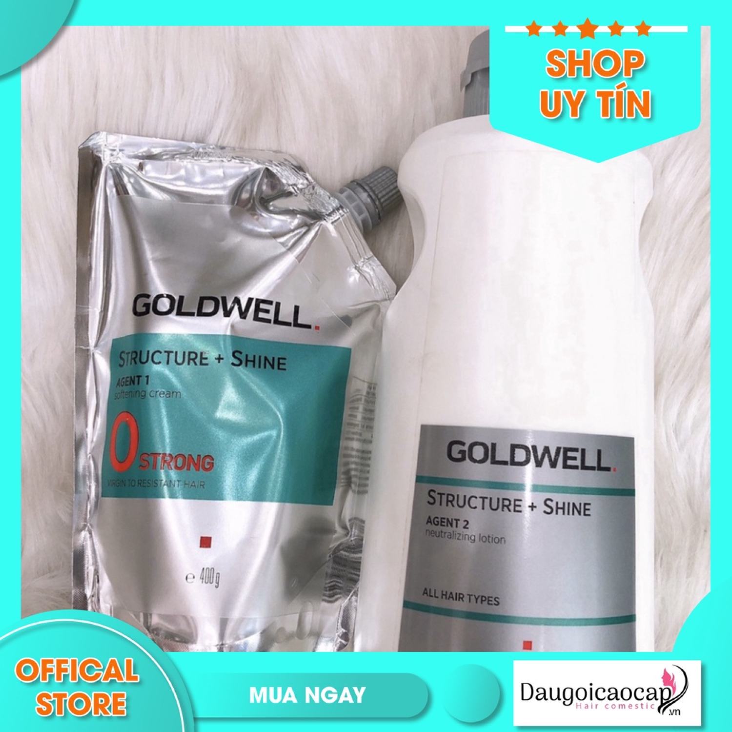 Bộ uốn duỗi ( ép ) tóc GOLDWELL dành cho các loại tóc ( hàng chính hãng )