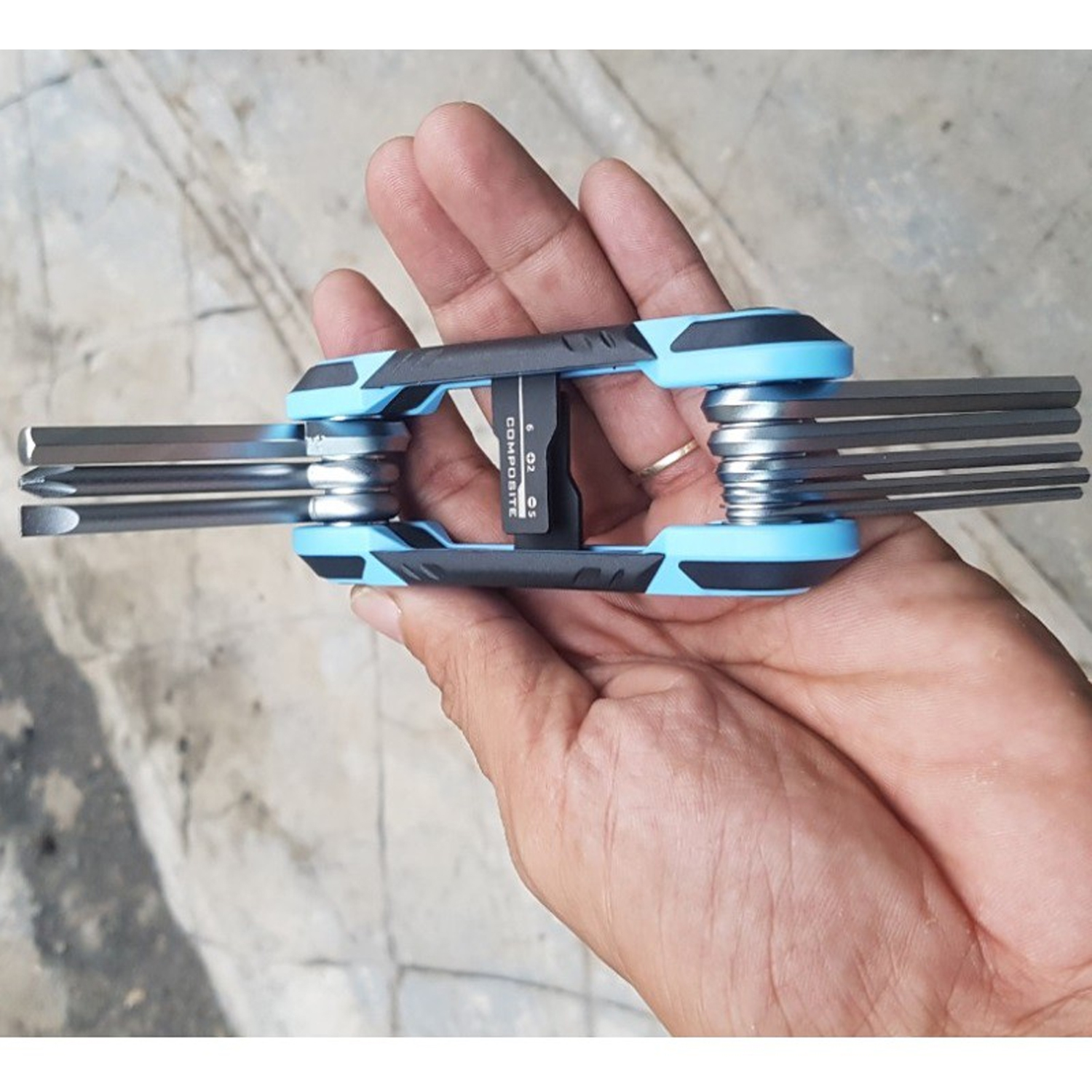 Bộ lục giác gấp 8PCS đa năng GESTAR 666-698