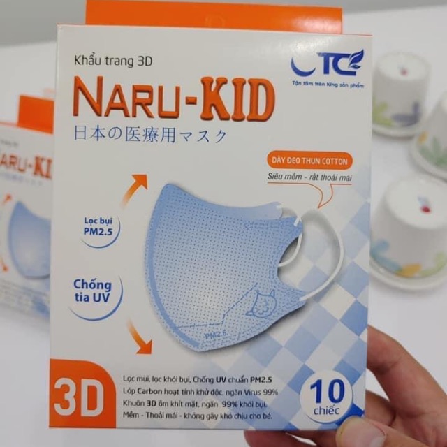 Khẩu trang naru kid