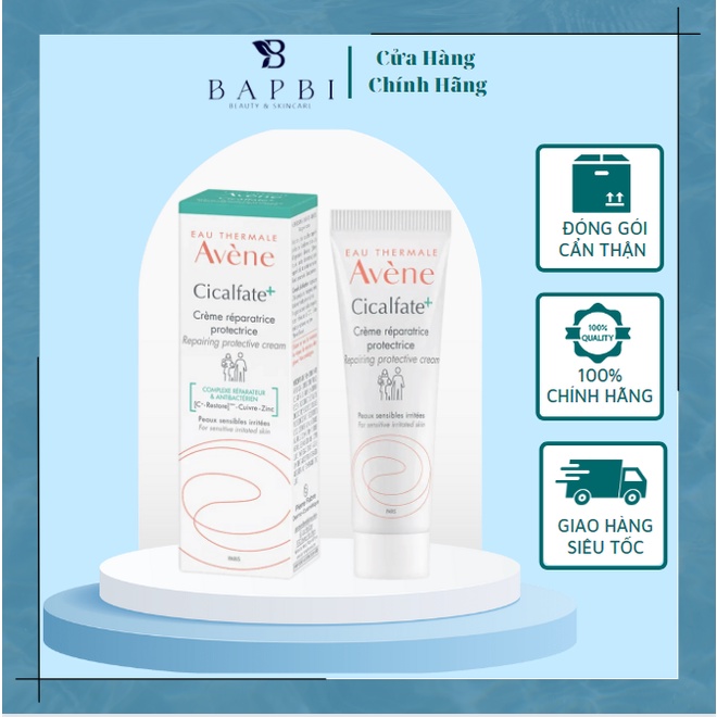 Kem Dưỡng Avene Cicalfate Repair Cream 40Ml Kem Phục Hồi Avene Cicalfate