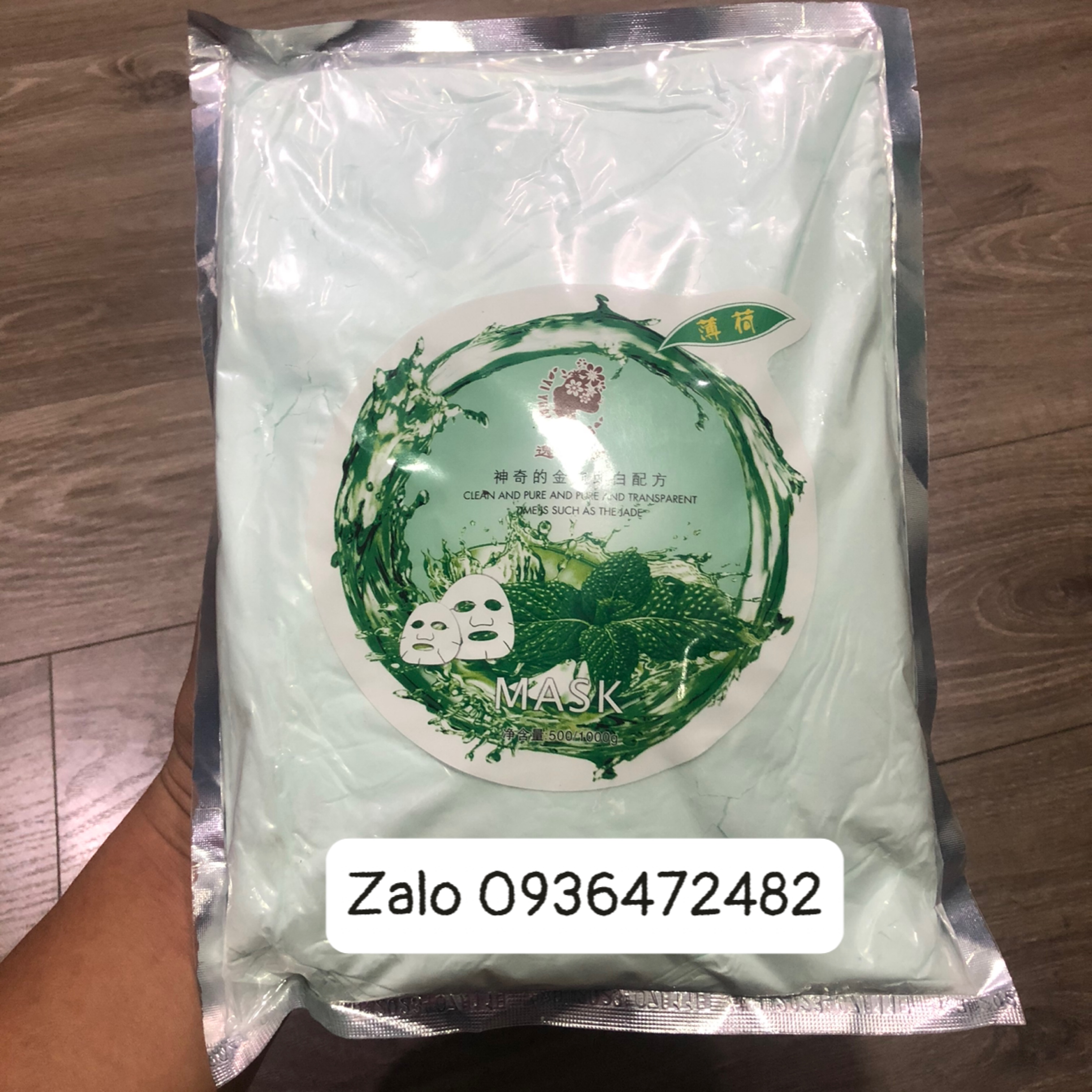 [HCM]Bột Mặt Nạ Dẻo Bạc Hà Cao Cấp