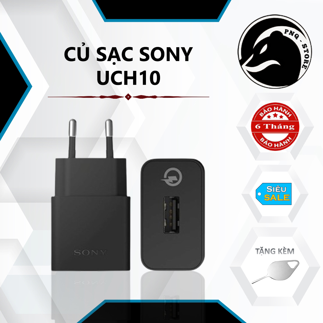 Bộ sạc nhanh sony uch10 - chuẩn zin xịn - bh 06 tháng