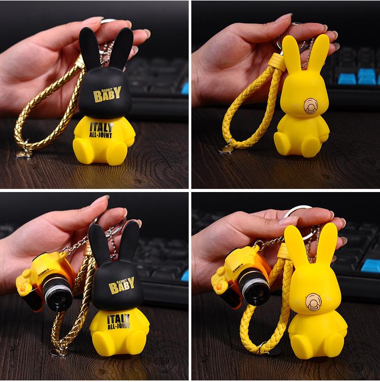 Móc khóa set thỏ phối