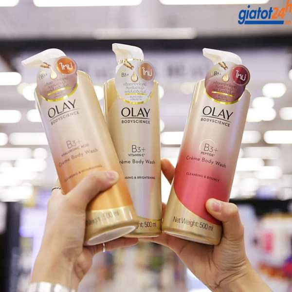 Chính Hãng Sữa tắm Olay B3 - 500ml Thái Lan