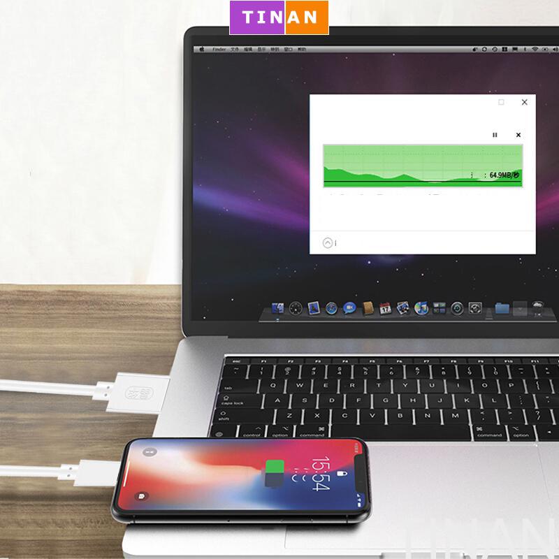 Cáp sạc siêu nhanh cho Iphone, ipad, ipod, siêu nhanh siêu bền