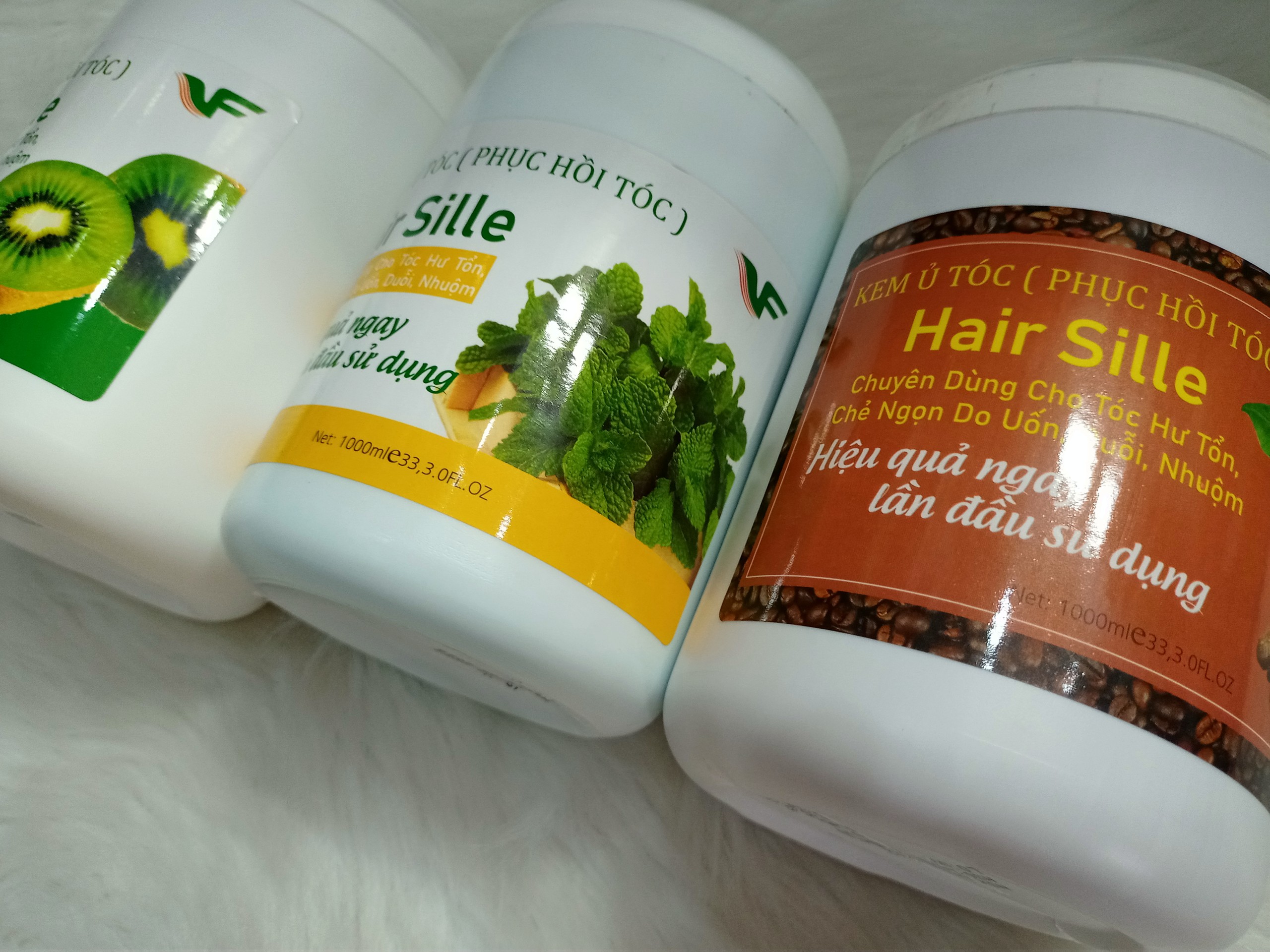 Hấp ủ, phục hồi tóc 1000ml Hair Sille