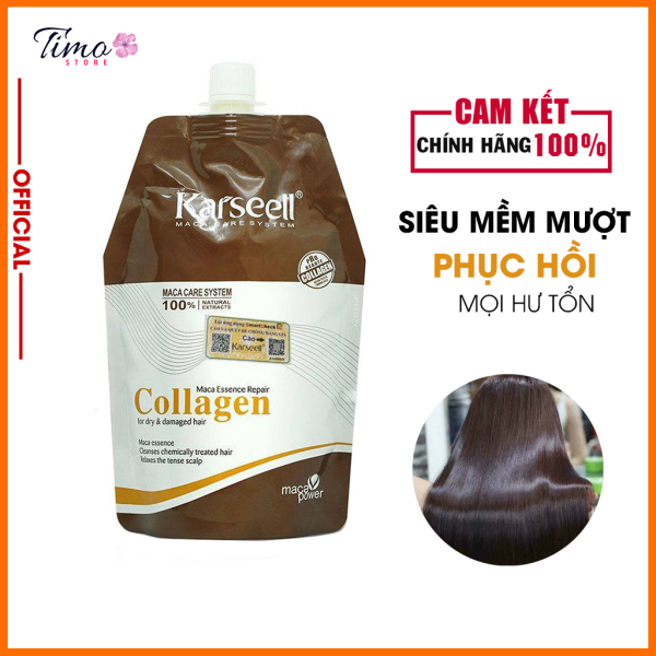 Dầu hấp tóc ủ tóc collagen KARSEELL 500ML chính hãng giúp tóc mềm mượt, phục hồi hư tổn | TM040 giá rẻ