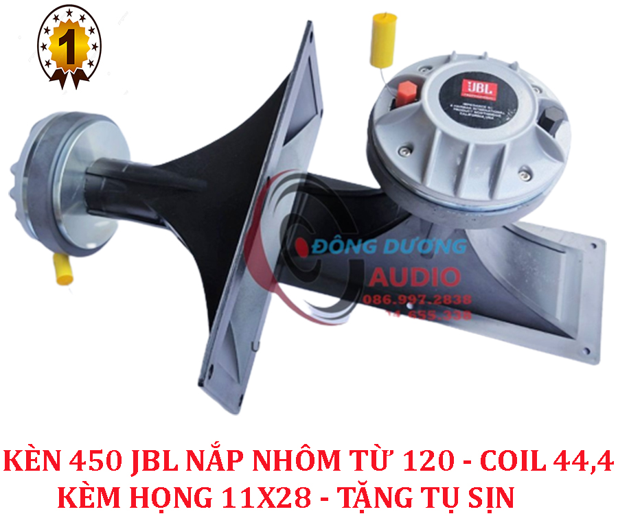 Loa treble kèn 450 jbl china - giá một loa- kèm họng 11x28 - tặng tụ