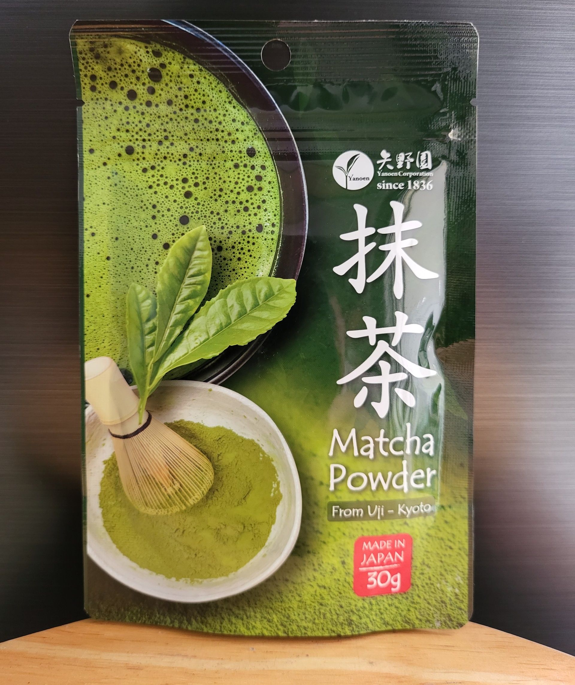 Yanoen - túi matcha 30g - bột trà xanh matcha powder from uji – kyoto / nhật bản