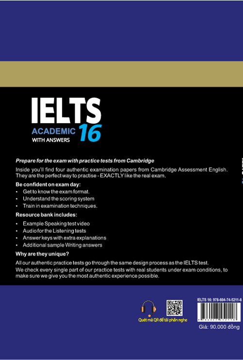 Sách - Cẩm nang luyện thi IELTS 16