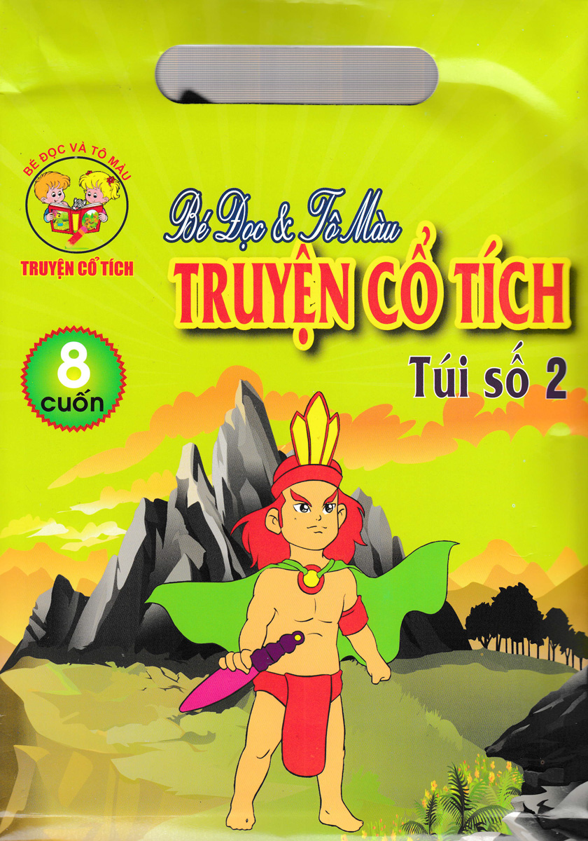 Sách Thiếu Nhi - Bé Đọc Và Tô Màu Truyện Cổ Tích - Túi Số 2 (8 Cuốn) - Newshop
