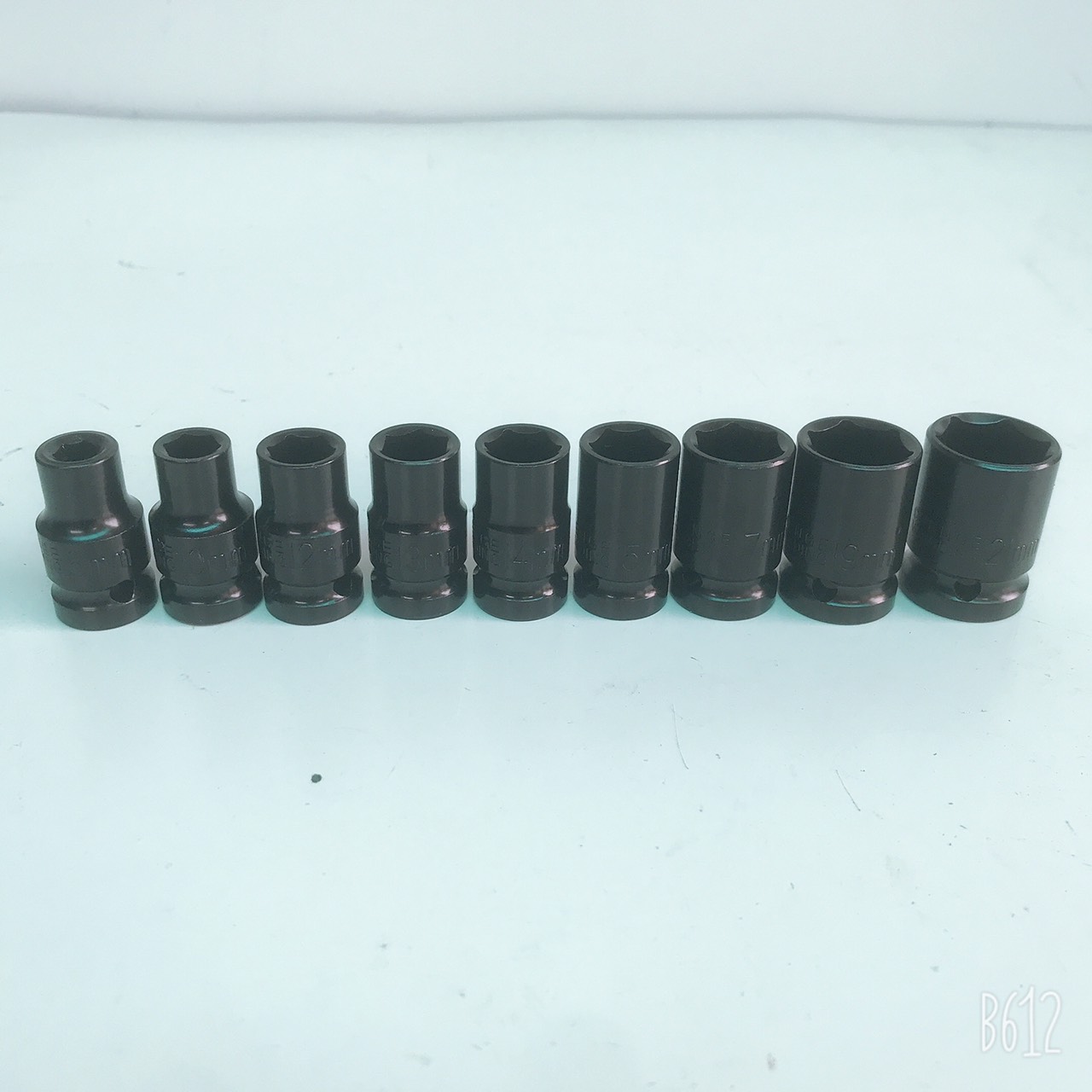 BỘ 9 ĐẦU TUÝP 1/2 KHẨU VẶN ỐC 8MM ĐẾN 21MM