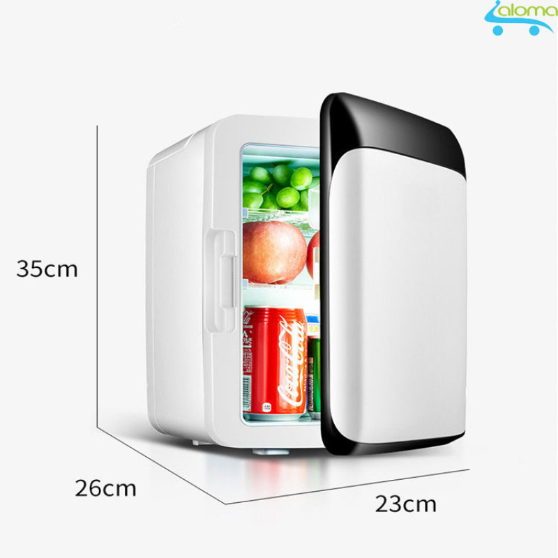 Tủ lạnh mini 2 chế độ nóng 60 độ lạnh 2 độ 10 lít MarryCar MR-TL10L dùng nguồn điện 220v và 12v
