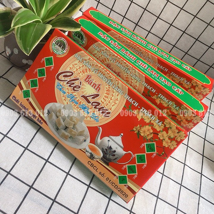 Chè lam dừa khô - Bánh chè lam đặc biệt