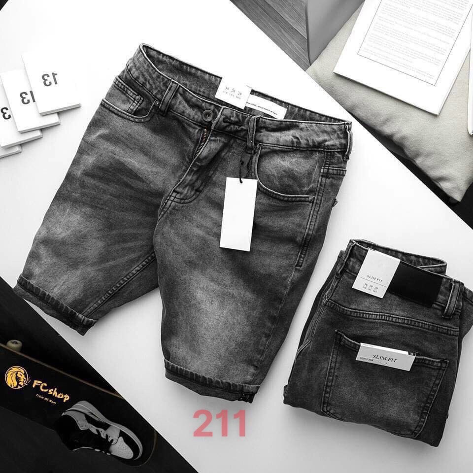 [HCM]QUẦN SHORT JEAN NAM CO GIÃN CAO CẤP  PHONG CÁCH TRẺ TRUNG THỜI TRANG BINSTORE94 (hình thật shop chụp) B33