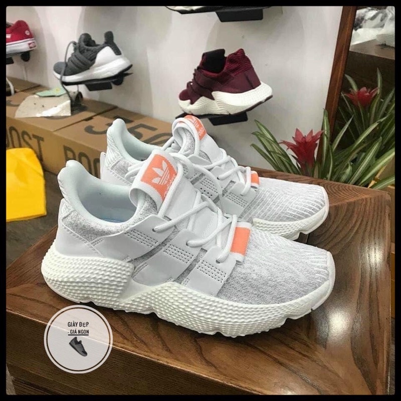 (Shop Giày Đẹp Giá Ngon) Giày prophere trắng cam +full hộp