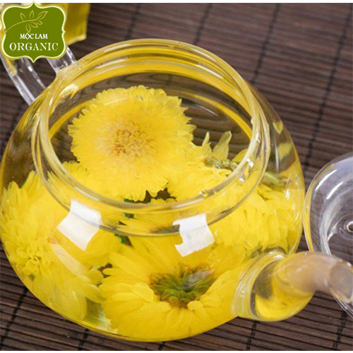 Hoa cúc vàng nguyên bông sấy khô (Hộp 100g - 150g)
