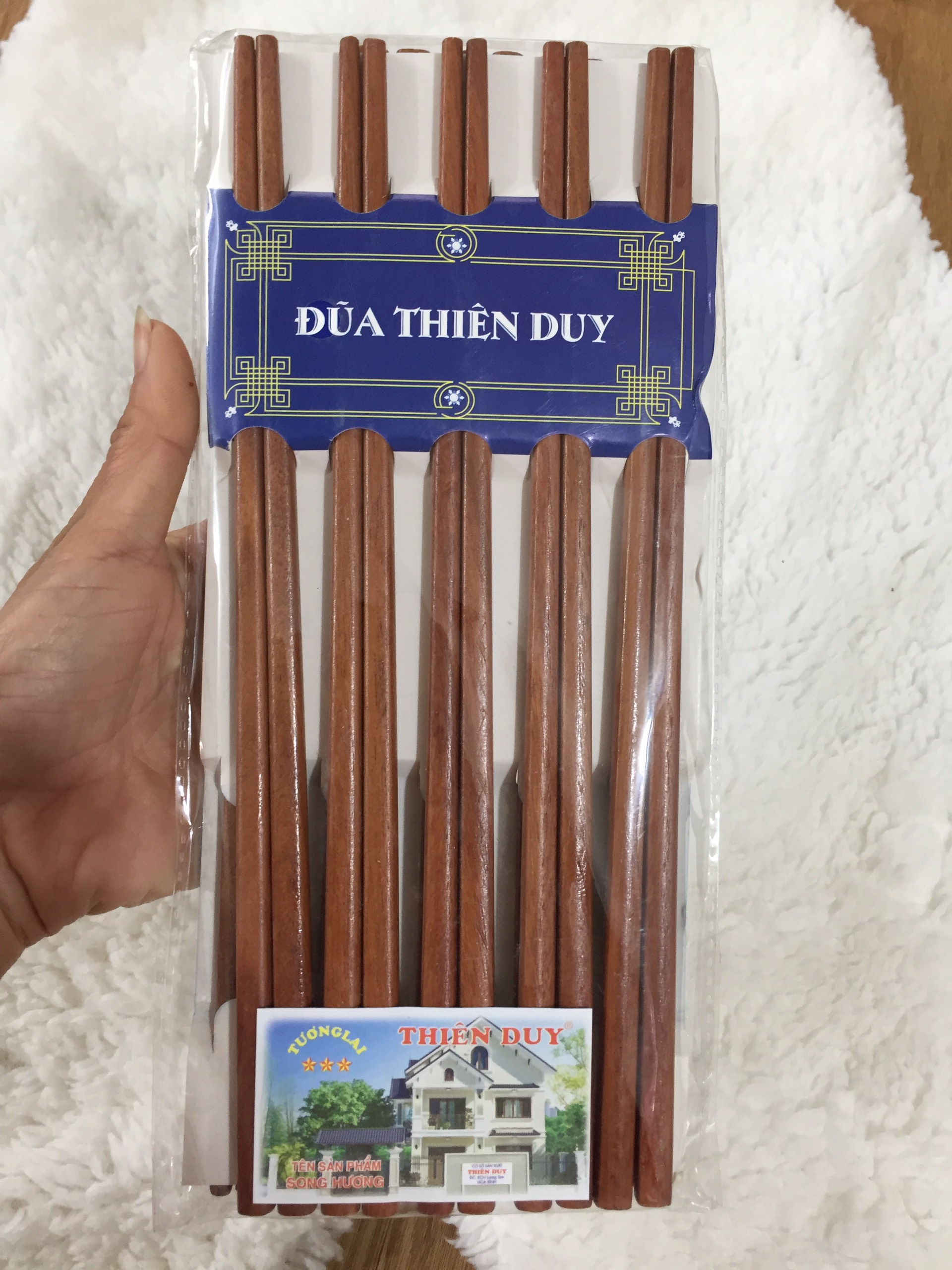 Đũa Gỗ Cao Cấp THIÊN DUY