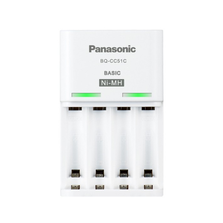 Bộ sạc pin AA, AAA panasonic BQ-CC51C ( không bao gồm pin)