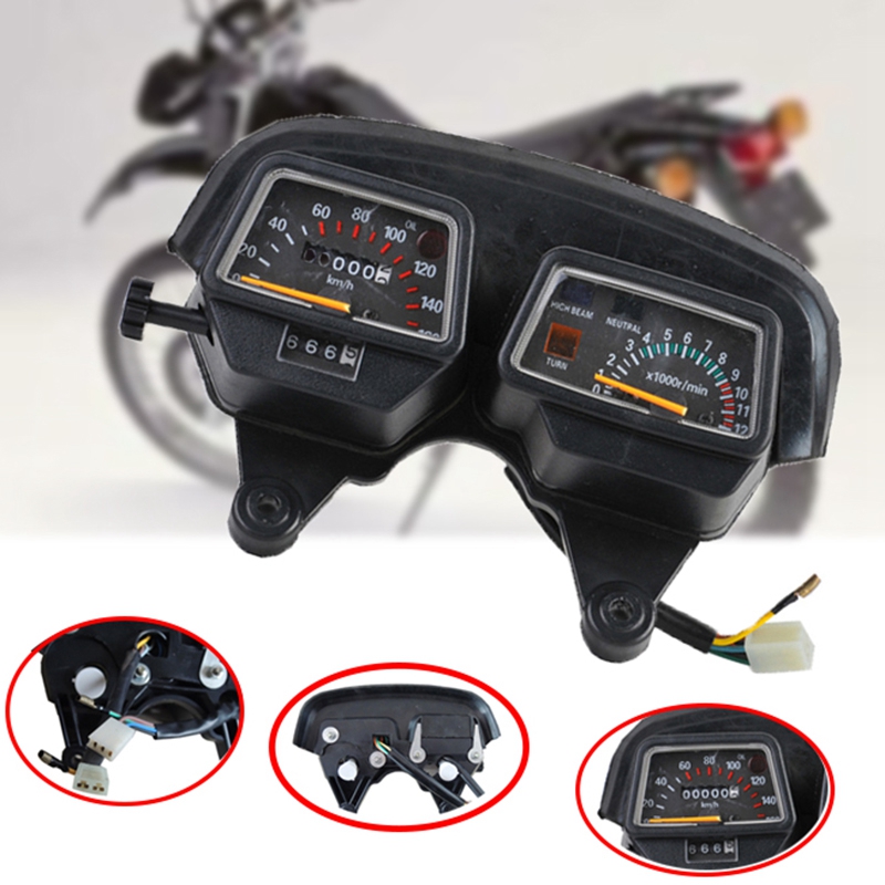 Motorcycle Gauges Cluster Speedometer Tachometer for Yamaha Enduro DT125 DT125R Speedometer DT