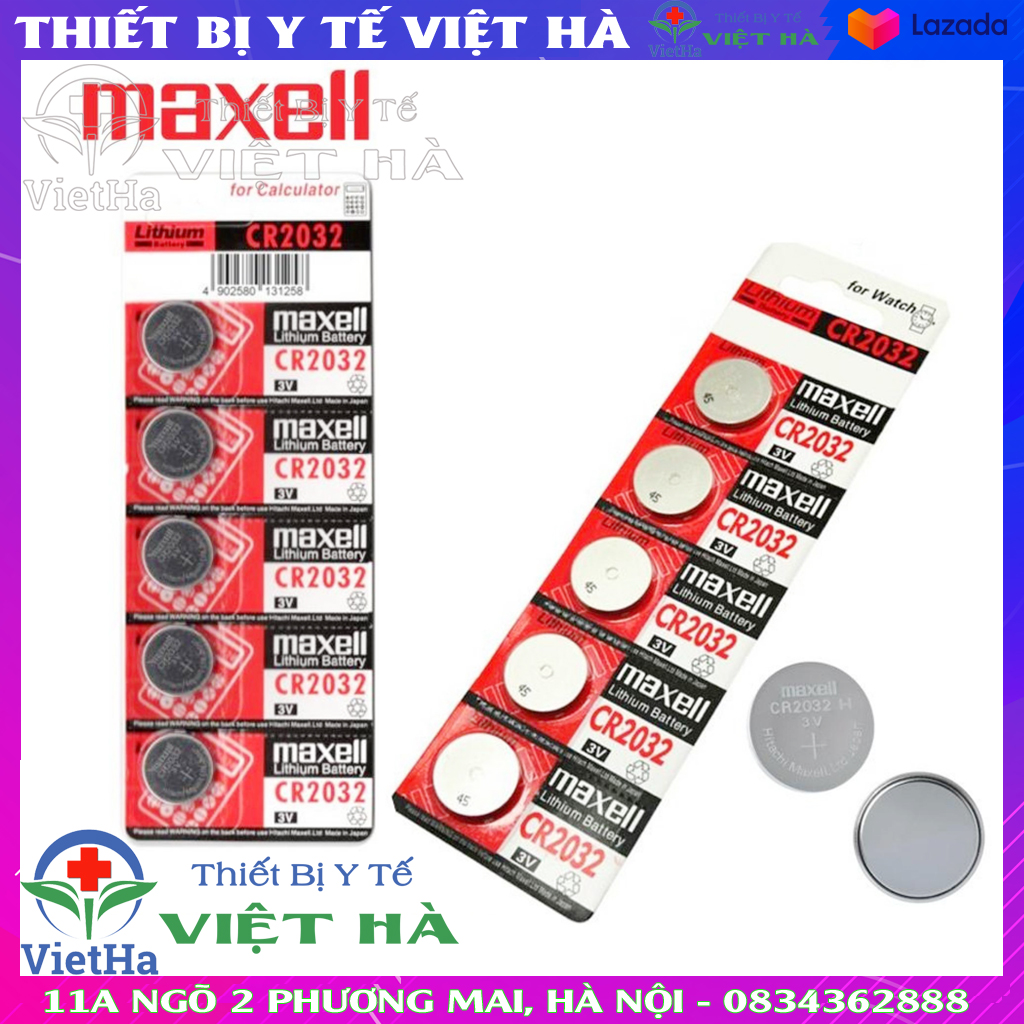 Combo vỉ 5 viên pin maxell cr2032