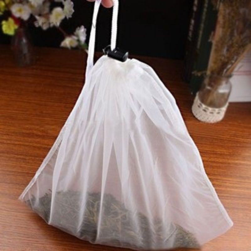 Túi lọc trà, lọc đậu hũ, tào phớ... đa năng có dây rút hàng xịn