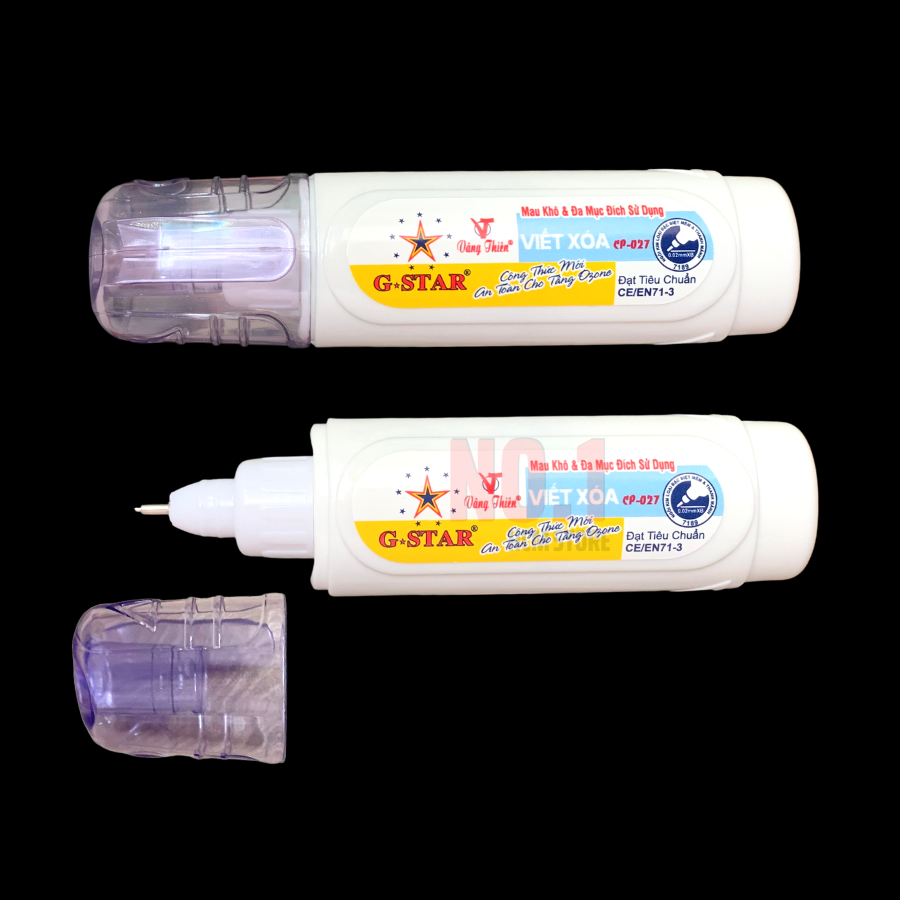 Bút xóa nước gstar cp027 12ml, nhanh khô, viết được trên nhiều bề mặt