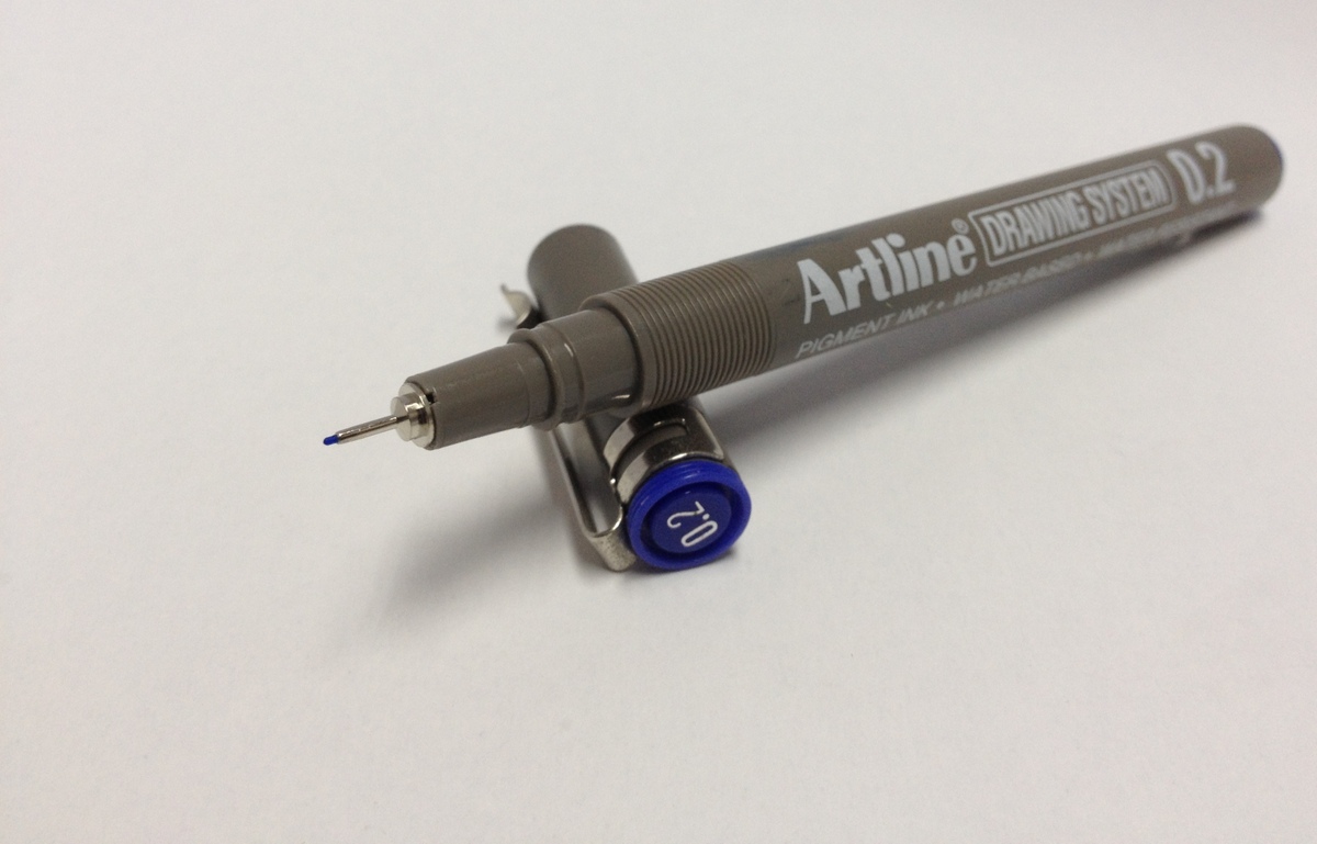 Bút vẽ kỹ thuật Artline EK-238 Drawing System Pen, nét 0.8mm