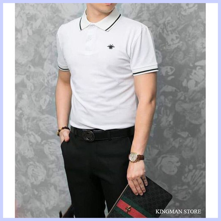 Áo phông Polo nam thêu ngực