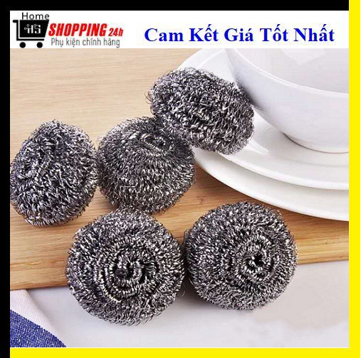 💥Bộ 6 miếng chà xoong lưới thép mềm💥Set 6 Miếng Chà Nồi Chảo Siêu Sạch💥 Miếng chà xoong💥