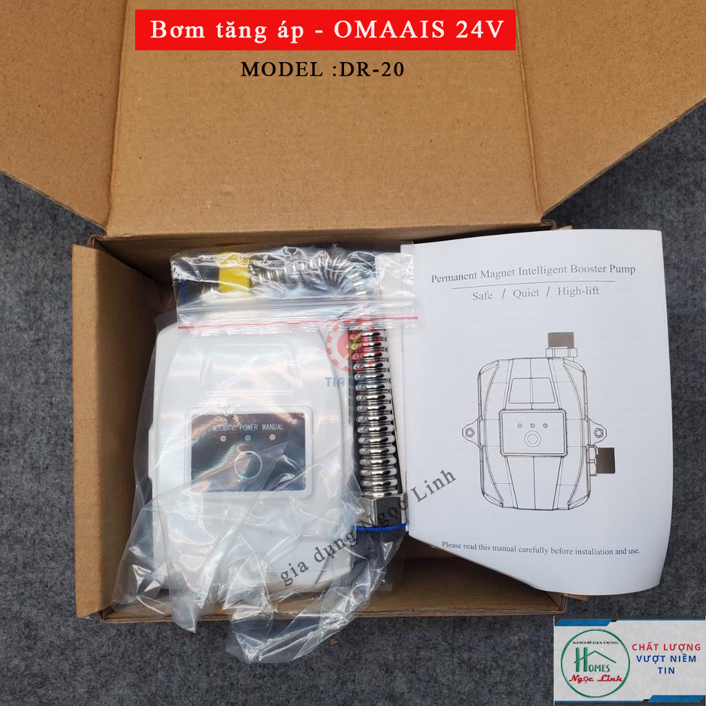 Bơm tăng áp vòi sen - OMAIS 24V DC DR-20