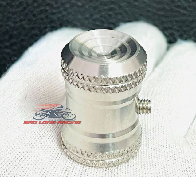 Ốc chụp giò đạp mẫu thái lăn kim cnc inox 304 002 gắn xe máy sirius wave dream rsx blade...
